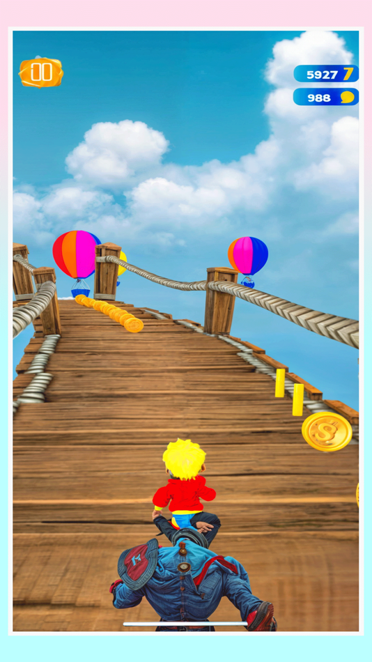 #2. Cloud Runners (iOS) Bởi: MUHAMMAD TAHIR NADEEM QADRI