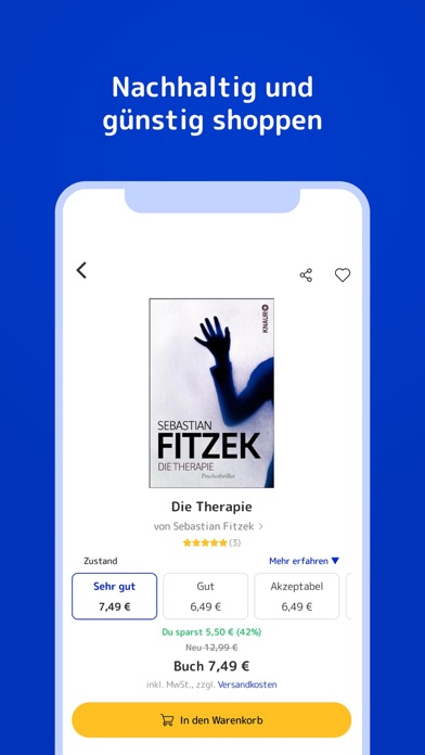 medimops: Bücher & mehr kaufen iPhone screenshot 5 - Shopping app