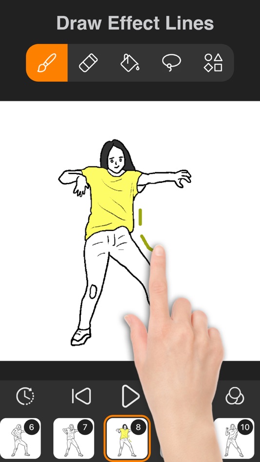 #2. DrawToon - 2D Animation (iOS) 由: Van Manh Nguyen