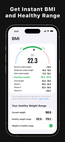 Calorie Calculator – TDEE, BMI Screenshot 5 of 6