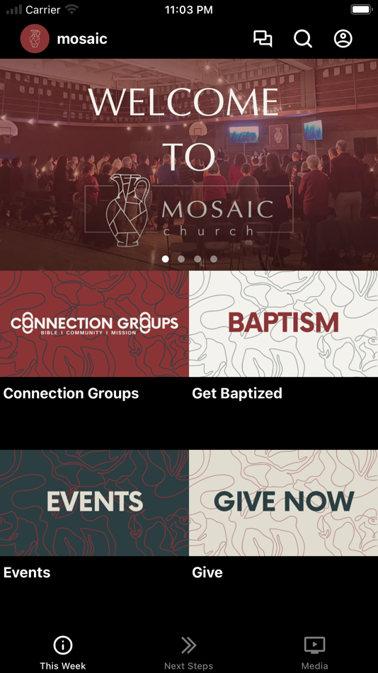 #1. mosaic mtown (iOS) 由: mosaic church (Marshalltown)
