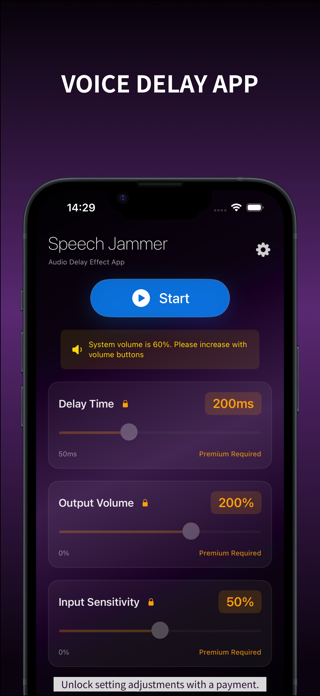 Speech Jammer: Voice Delay App Screenshot 1 of 4