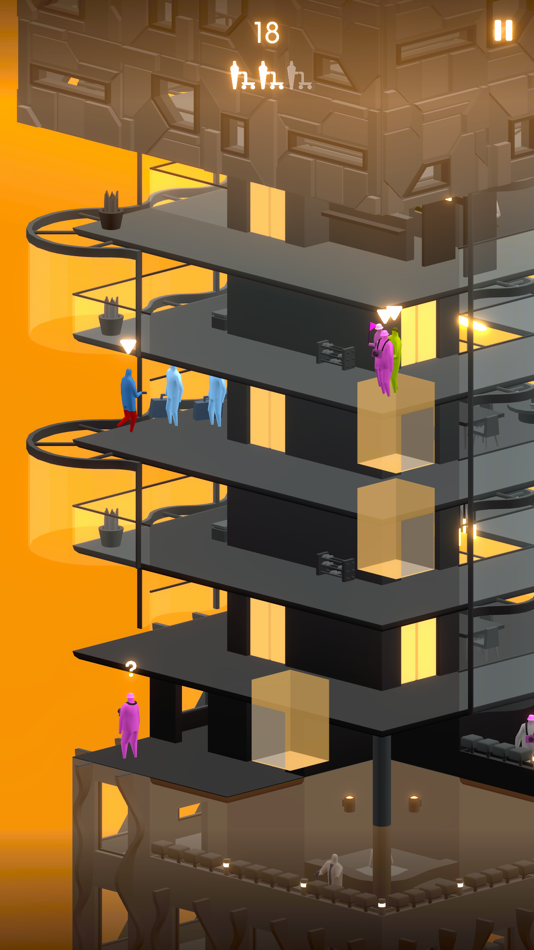 #2. Going Up (iOS) 由: Napping Raccoon