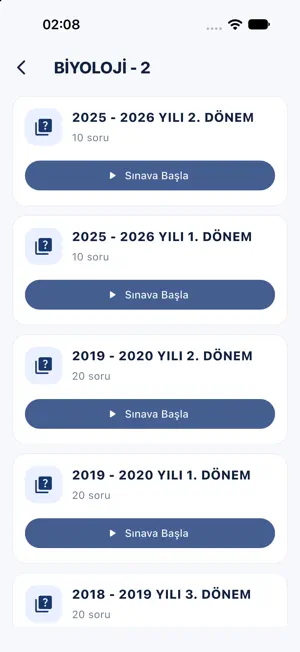 Açık Lise Test Çöz screenshot 3