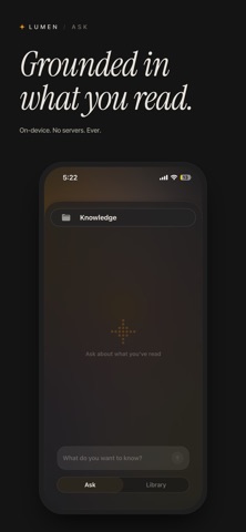 Lumen: Knowledge Browser screenshot