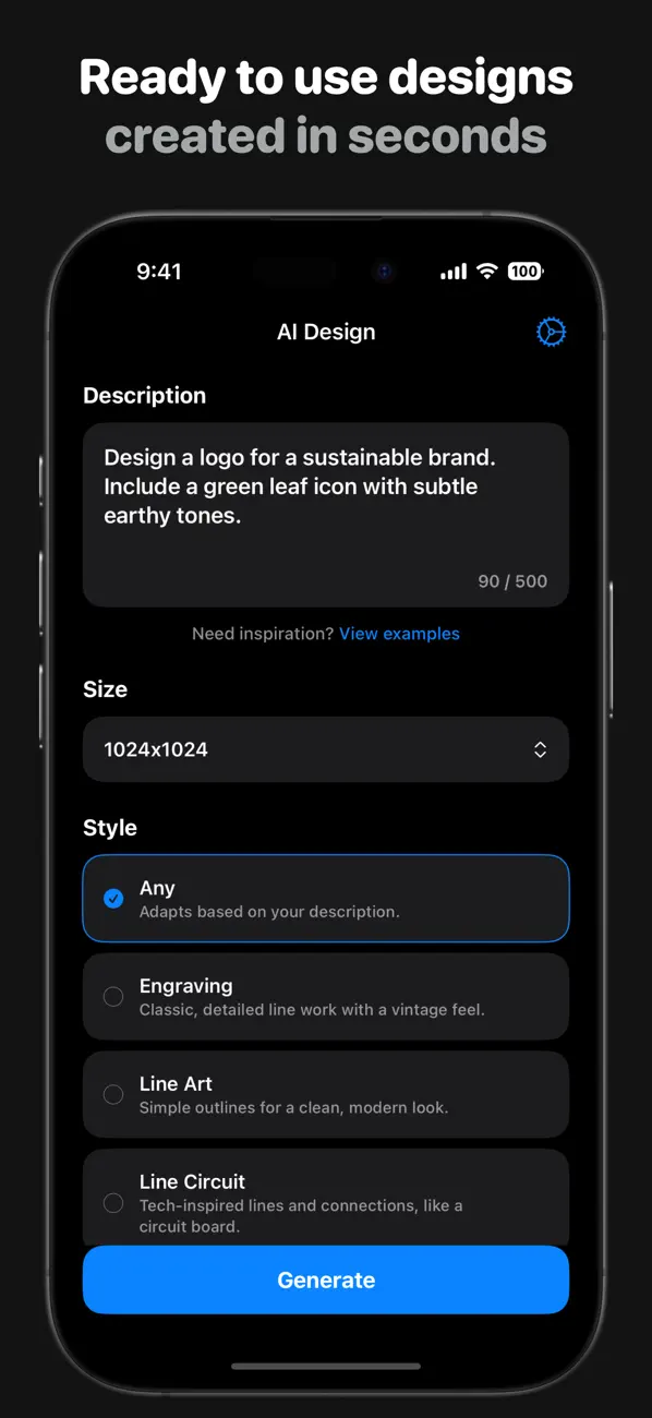 Screenshot #3 pour AI Logo Maker Business Symbols