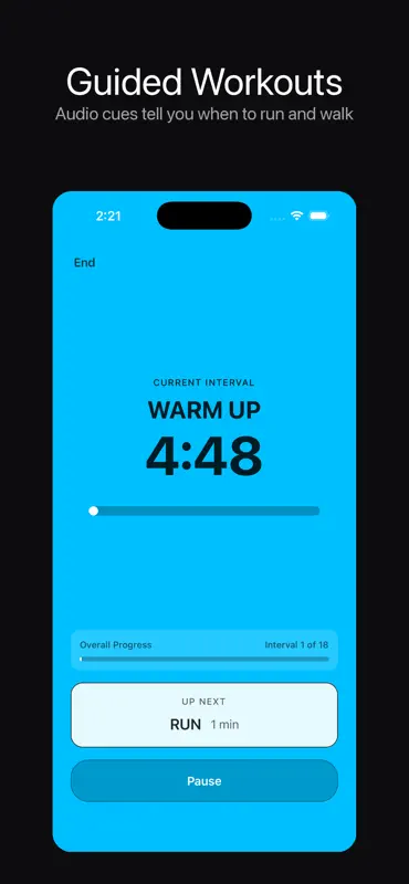 Start Running: Couch to 5K screenshot 3 of 5