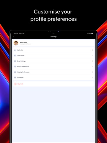 App screenshot