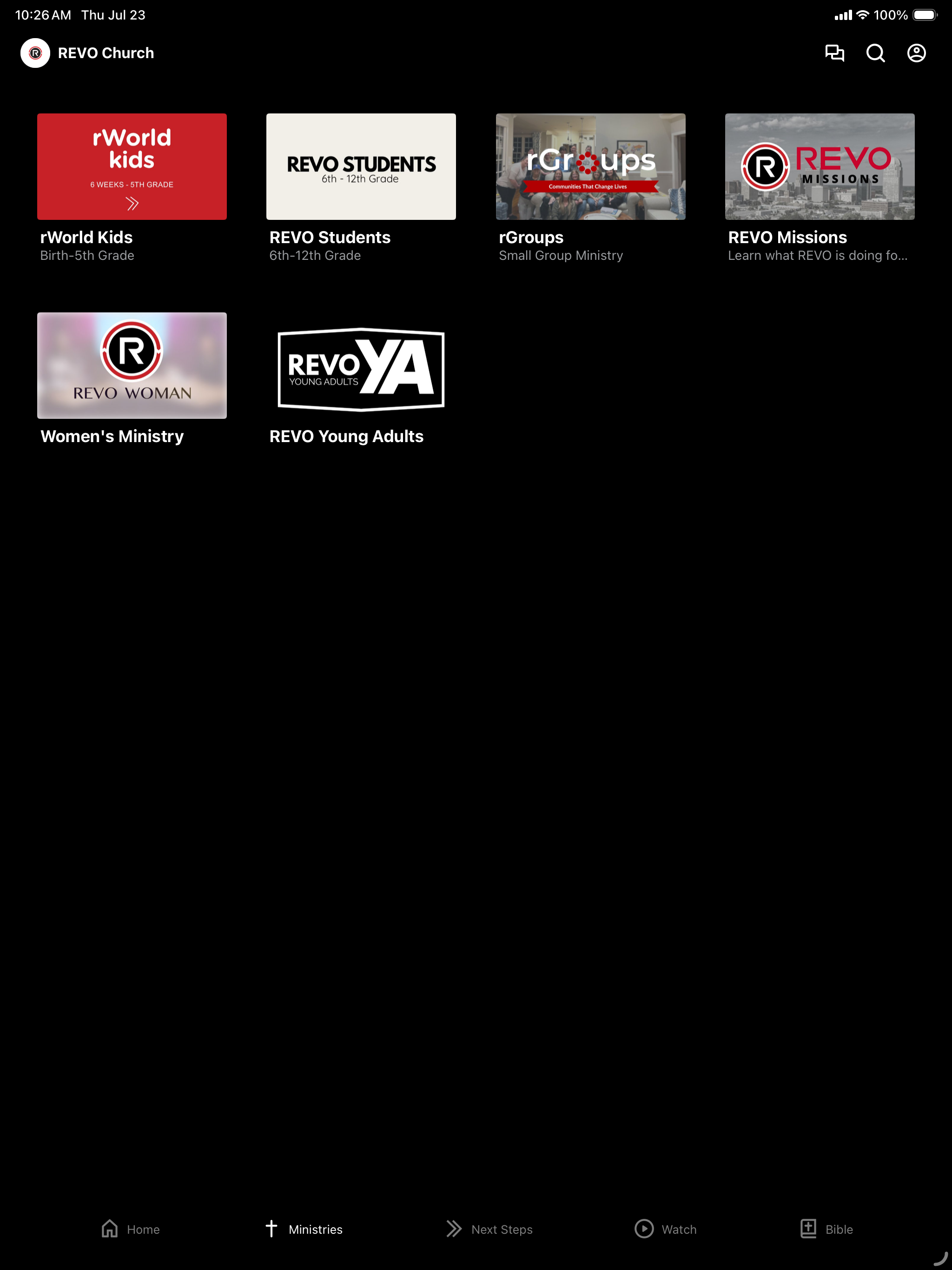 REVO Church screenshot 6