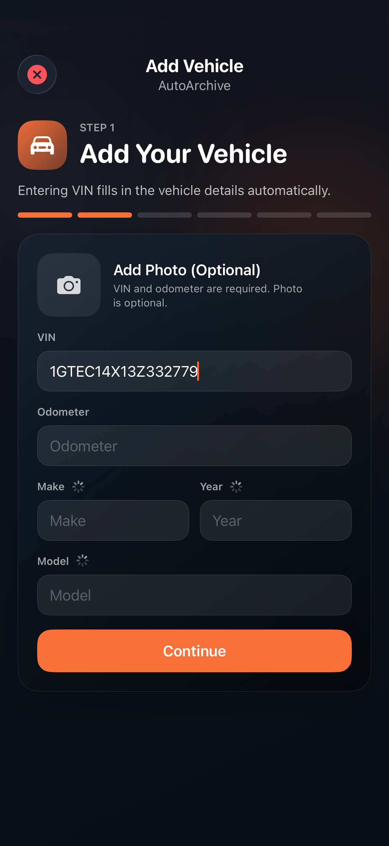 AutoArchive screenshot 2