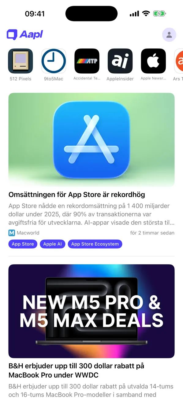 Screenshot #1 pour Aapl.se