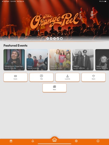 The Orange Peel iPad screenshot