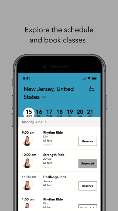 Synergy Cycle iPhone screenshot 3 - Health & Fitness app