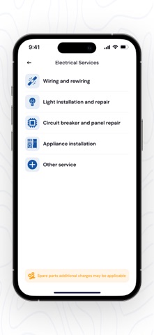 Fanni Services فني iPhone screenshot