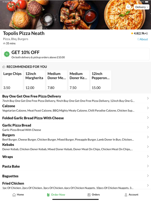 Screenshot #6 pour Topolis Pizza Neath