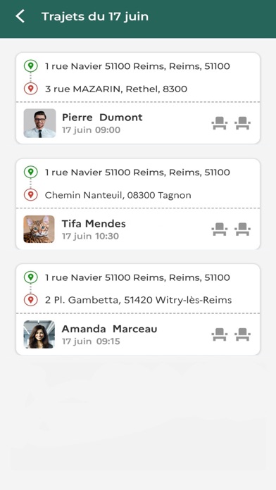 Screenshot #2 pour Acovoit - App de covoiturage