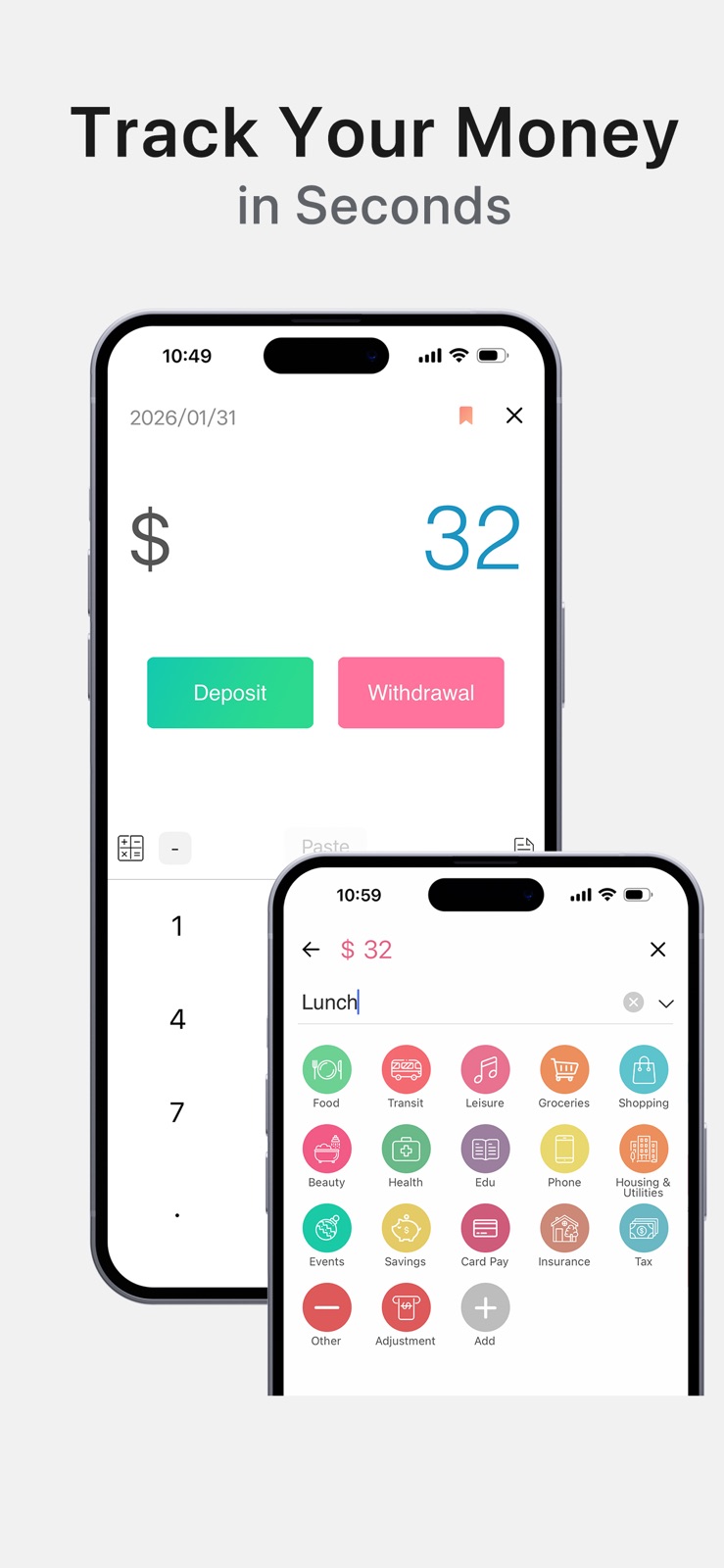 Weple Money: Expense Tracker iphone screenshot 2