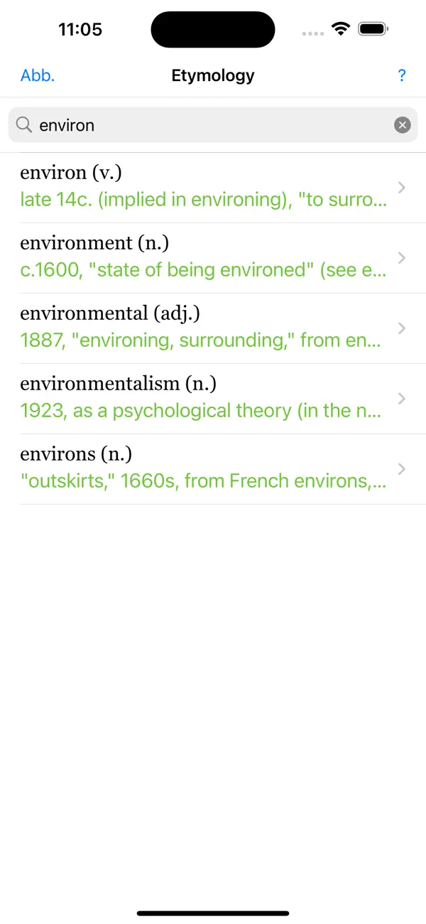 #2. Etymology Dictionary (iOS) Von: 斌 虞