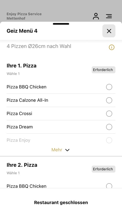 Enjoy Pizza Service screenshot-3