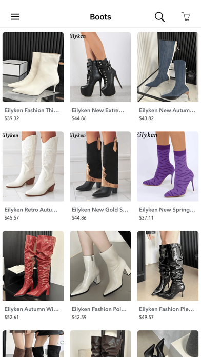 Shopping Shoes Fashion Online Screenshot