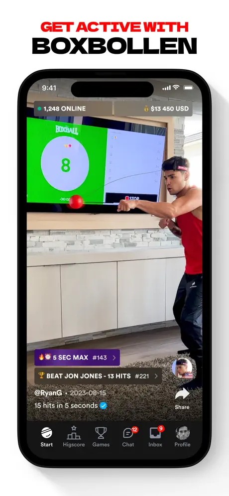 Boxbollen App Screenshot