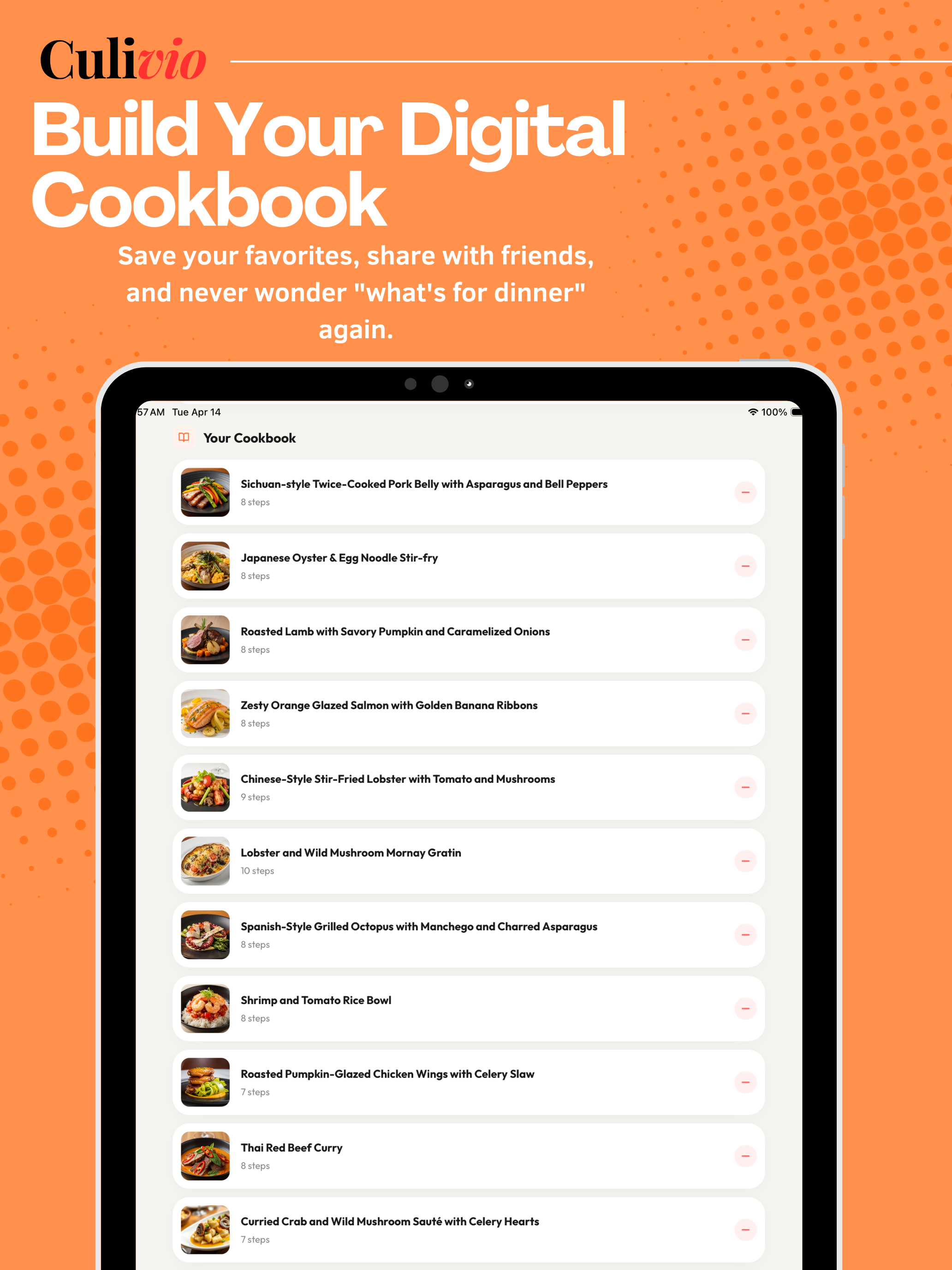 Culivio: AI Recipe Generator