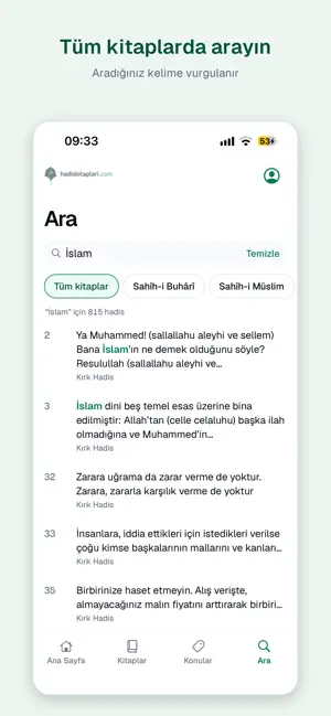 Hadis Kitapları screenshot 4