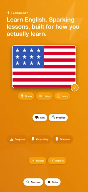 Learn English - LingoSpark screenshot 1