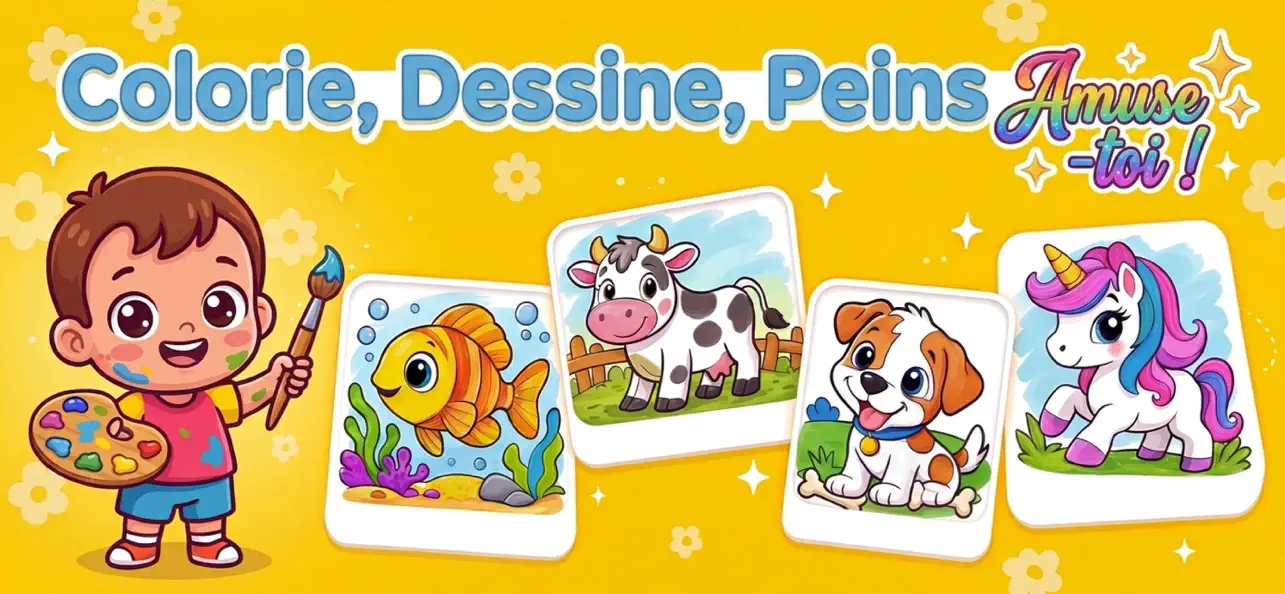 Screenshot #2 pour Jeux Dessin: Coloriage Enfant