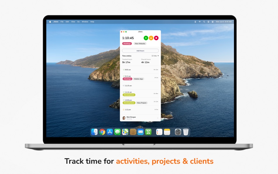 #4. Jibble: Time Tracker (macOS) 게시자: Jibble Tech