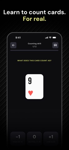 Blackjack Wiz: Card Counting iPhone screenshot 4