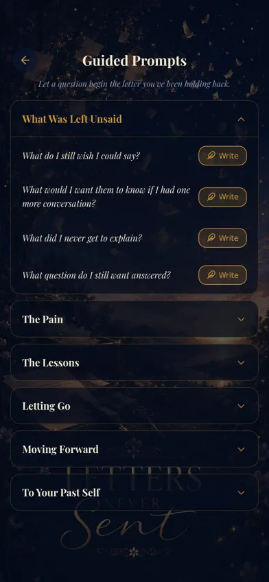 Letters Never Sent screenshot 5