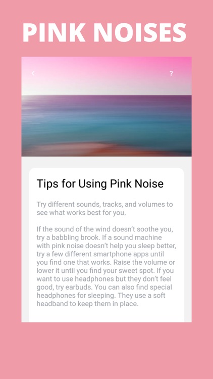 Pink Noises App screenshot-3