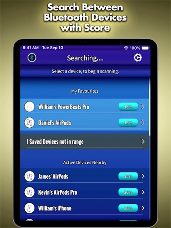Screenshot #5 pour Bluetooth Scan: Device Finder