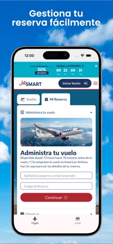 JetSmart iPhone screenshot 3