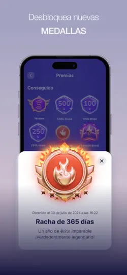 Captura de pantalla de Sweatcoin - Contador De Pasos en iPhone 5