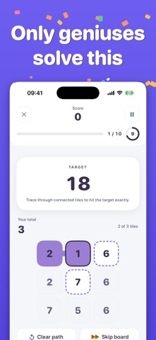 Quick Math: Brain Challenge app screenshot 1
