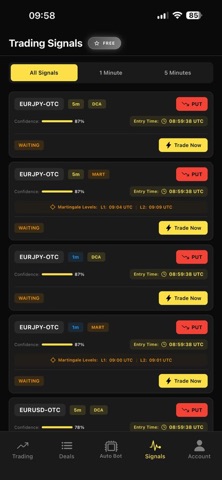 IQBotix - AI Trading Bot screenshot