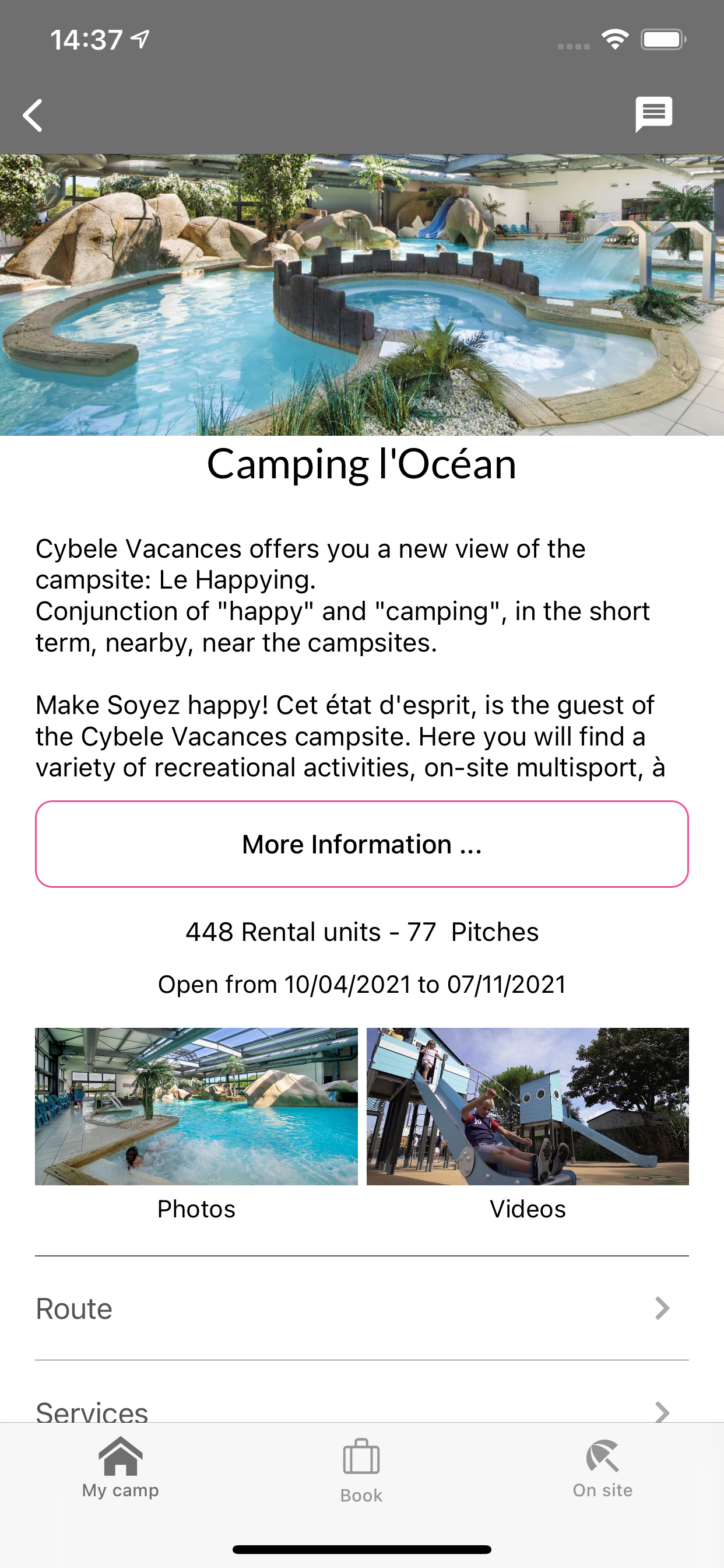 Cybele Vacances