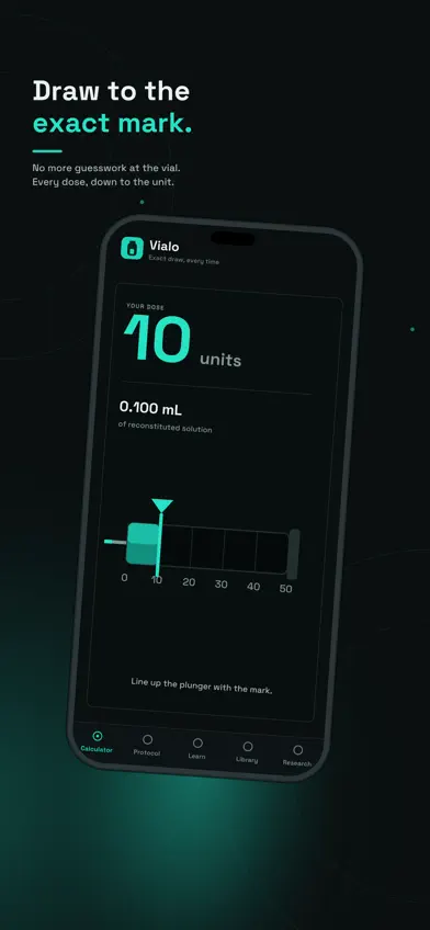 Vialo: Peptide Safety & Dosing screenshot 3