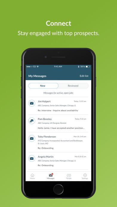Hireology Screenshot