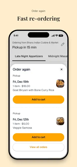 Bhanu Indian Cuisine screenshot 4
