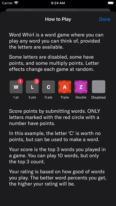 Word Whirl Screenshot