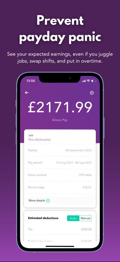 wac - shift & earnings tracker screenshot 7