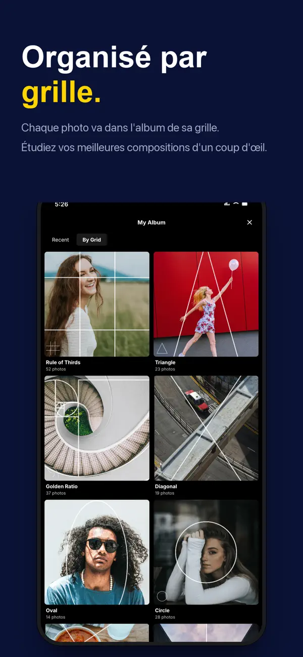 Screenshot #2 pour Griddr. - Appli photo à grille