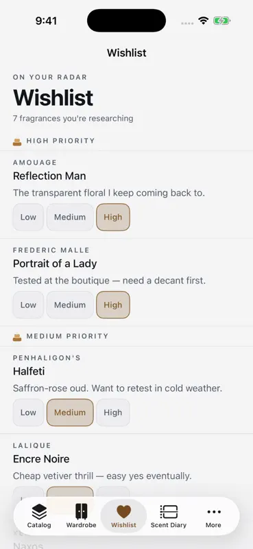 Scentful: Fragrance Wardrobe screenshot 6 of 10