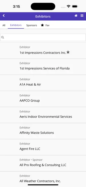 FCAA 2025 Trade Show screenshot 3