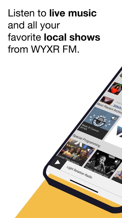 WYXR Screenshot 1 - AppWisp.com