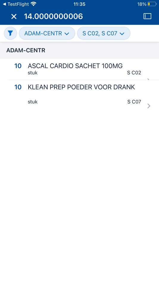 #1. HiX Apotheek (iOS) 由: ChipSoft B.V.