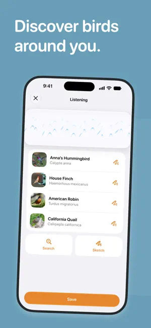 Bird App — Identify & Sketch screenshot 1